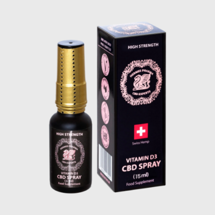 CBD + D3 Spray (CBD 1000mg and D3 = 1.5mg) 15ml Citrus