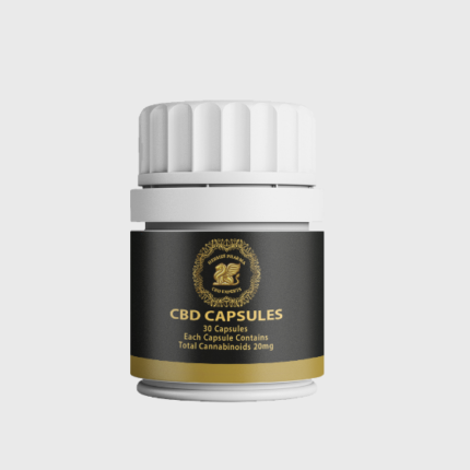 CBD Capsules 20 mg – High Strength