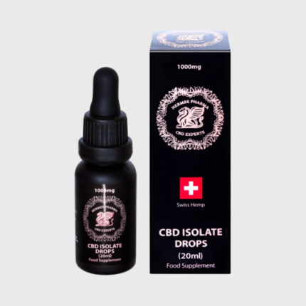 CBD Isolate Drops 2000mg 20ml Citrus – High Strength (10% CBD)