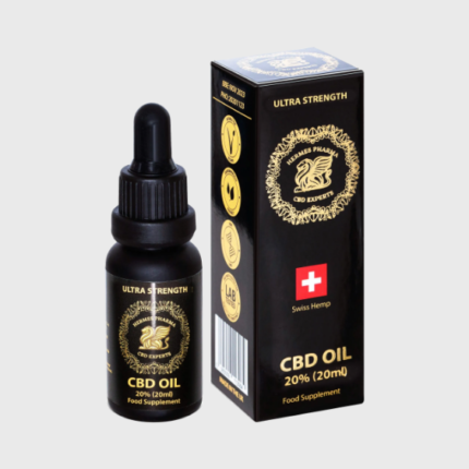 CBD Oil Drops 4000mg 20ml unflavored – Ultra Strength (20% CBD)